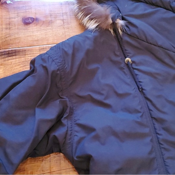 VINTAGE I Made in Finland Luhta Studio Oversize Long Down Duvet coat - Picture 3 of 5